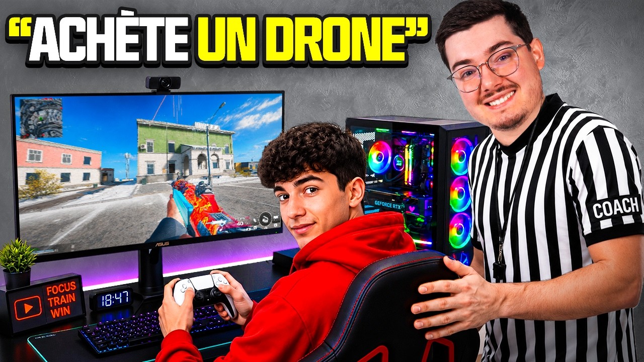 COACHING d'un JEUNE PRODIGE qui veut S'AMÉLIORER sur Warzone ! (résultat avant/après)