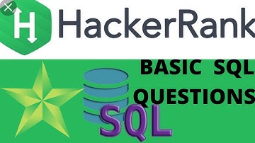 HackerRank basics SQL question Part 1 || HackerRank practice basic  part 1 || SQL practice questions