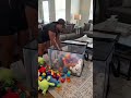 Clear storage containers