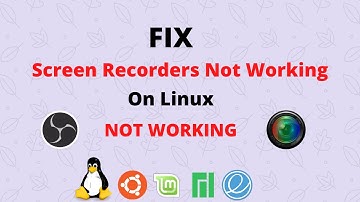 Schermopname repareren werkt niet op Linux | OBS repareren werkt niet op Ubuntu Mint Manjaro | Li...