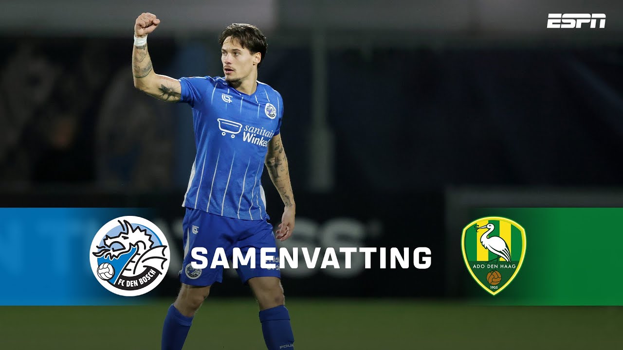 Ongekende THRILLER eindigt met STRAFSCHOPPENSERIE 🤯🫣 | Samenvatting FC Den Bosch - ADO Den Haag