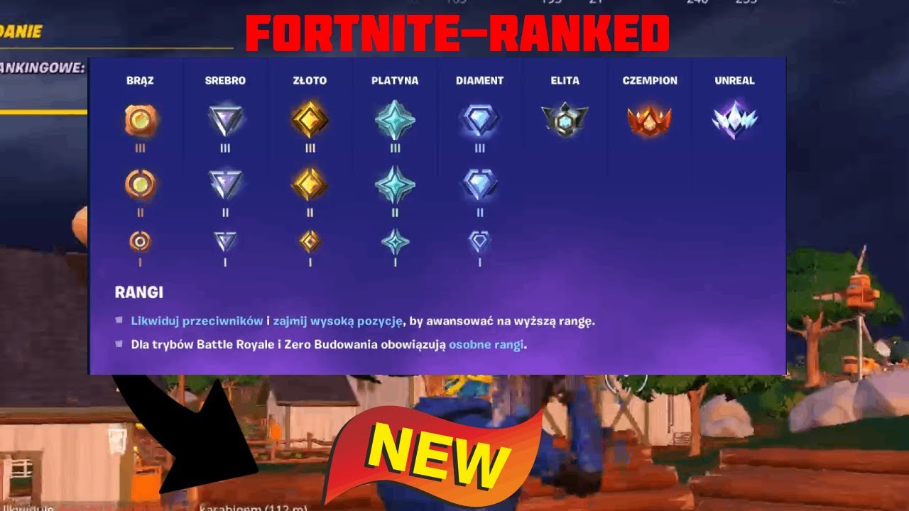 SPADŁEM z RANGI w FORTNITE! XDDD - YouTube