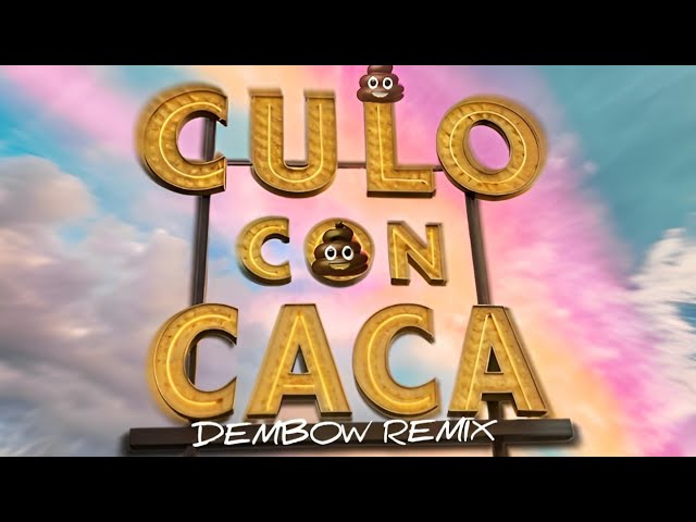 SAD GOLDO - CULO CON CACA (DEMBOW REMIX) - Bass Drynk (Visualizer)