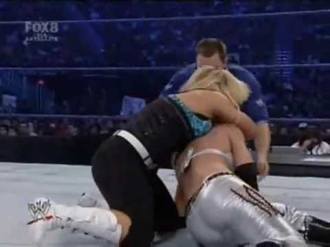 Natalya Victoria & Maryse vs Michelle Kelly kelly & Cherry 6 27 08 (HQ)