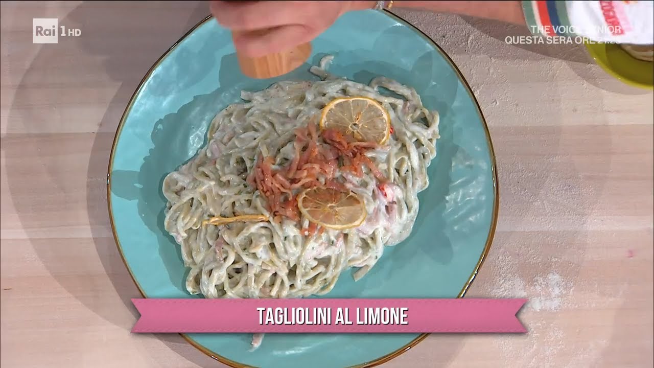 Tagliolini al limone - È sempre mezzogiorno - 13/01/2023