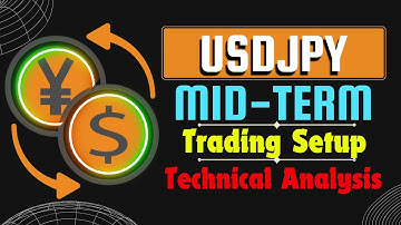 USDJPY mid-term Trading Setup and Technical Analysis Update #forex #forexsignal #XAUUSD