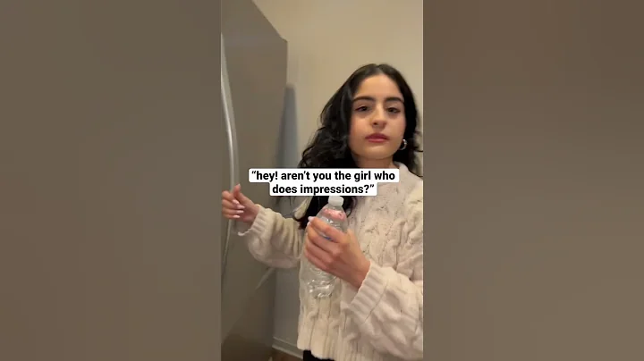 aren’t you the girl who does impressions #impressions #skit #voiceacting