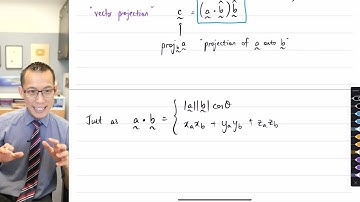 Understanding Vector Projections (2 of 3: Alternative formulas + worked example)