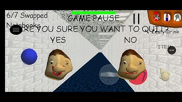 Baldis Basics Character Swap With Original script with Mod Menu