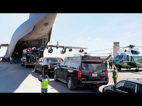 How US Transports the World’s Most Expensive Presidential Motorcade By Air