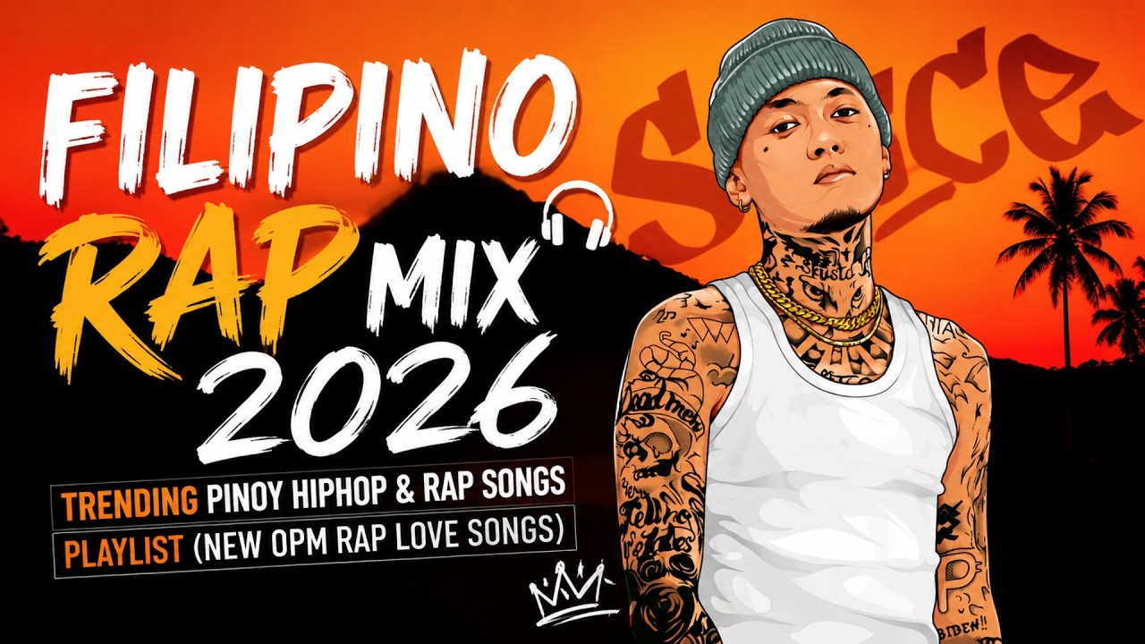 FILIPINO RAP MIX 2026 🎧 Trending Pinoy HipHop & Rap Songs Playlist (New OPM Rap Love Songs)