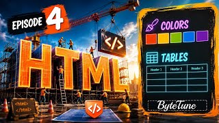 EP • 4 | HTML Colors And Tables in Amharic Explained | ByteTune 