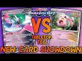 Iron Valiant ex VS Scream Tail | Pokemon TCG Paradox Rift Tabletop Gameplay