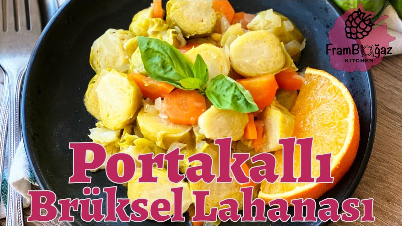 Простое блюдо из брюссельской капусты! | С оливковым маслом и апельсиновым соком