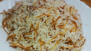 riz libanais aux vermicelles🇱🇧  recette facile et rapide\/الرز المفلفل بالشعيرية على الطريقةاللبنانية