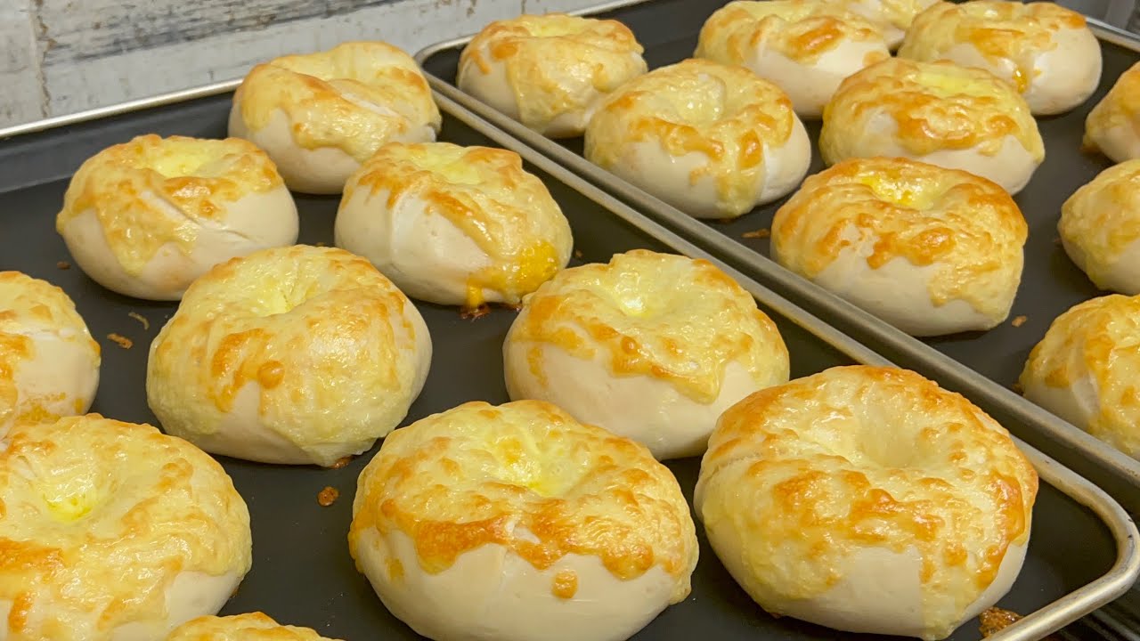 【飛びます】チーズベーグルの作り方　プロのパン屋のおすすめレシピ