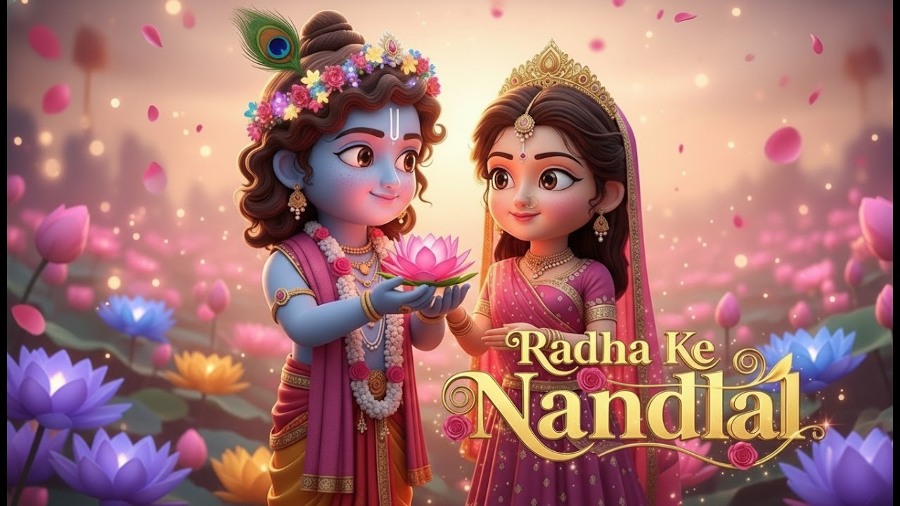 Radha Ke Nandlal – Beautiful Krishna Bhajan | Radha Krishna Song | Peaceful Music