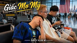 (Daily Vlog #1) BỘ BA BÔ BEN DEV SINH TỒN 48H TẠI SÂN BAY VÀ GIẤC MƠ MỸ