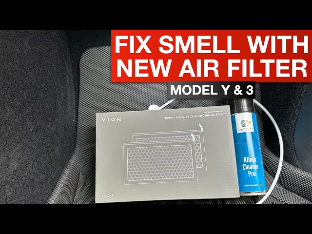 Changer vos filtres à air en moins de 15 minutes │ Tesla Model 3