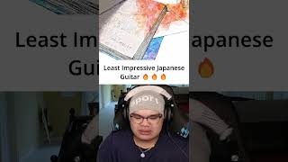 Least Impressive Japanese Guitar #jpop #jrock