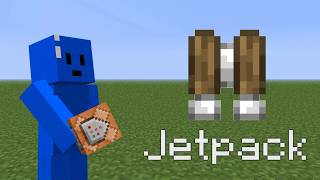 The BEST Jetpack in Minecraft Bedrock...