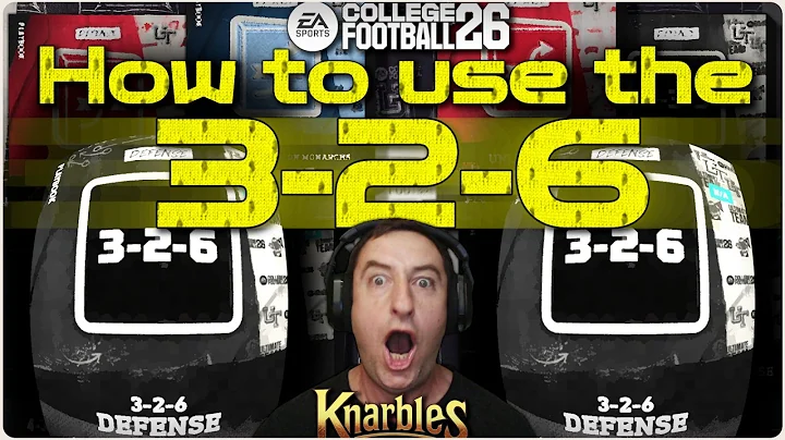 3-2-6 Playbook Breakdown 🏈 Strategy + Defense in College Football 26 | #twitch #easports #cfb26