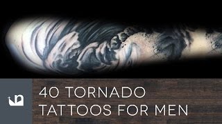 40 Tornado Tattoos For Men