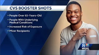 CVS, Walgreens offering COVID-19 booster shots in central Pennsylvania