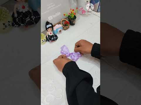 Satin Ribbon easy craft/craft tamil #diy #craft