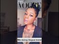 Vogue cover trend tik Tok video