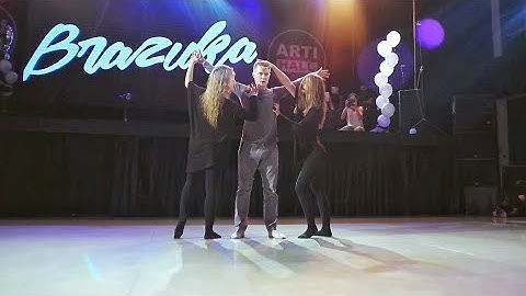 Brazuka 2019. Show by Zouk Community from Ekaterinburg.