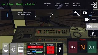 AG Subway Simulator - Blue Line - Android Gameplay screenshot 5