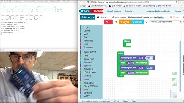 Arduino Blocks Example