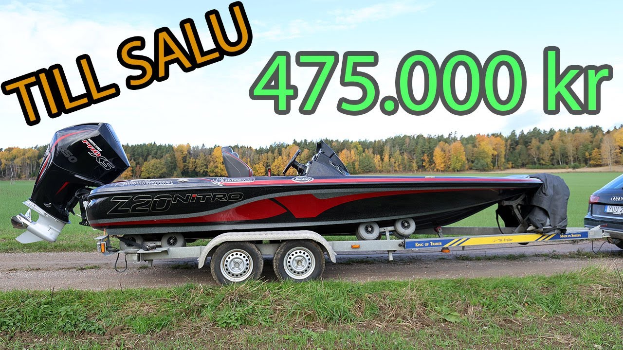 Till SALU: Nitro Z20 / Mercury 250 pro XS - NU 425 000 kr !!!