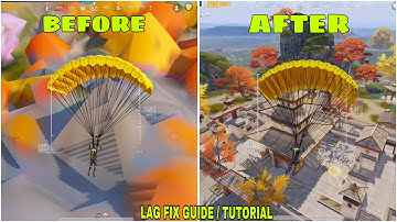 HOW TO FIX LAG IN PUBG MOBILE 3.6 UPDATE LAG FIX GUIDE / TUTORIAL