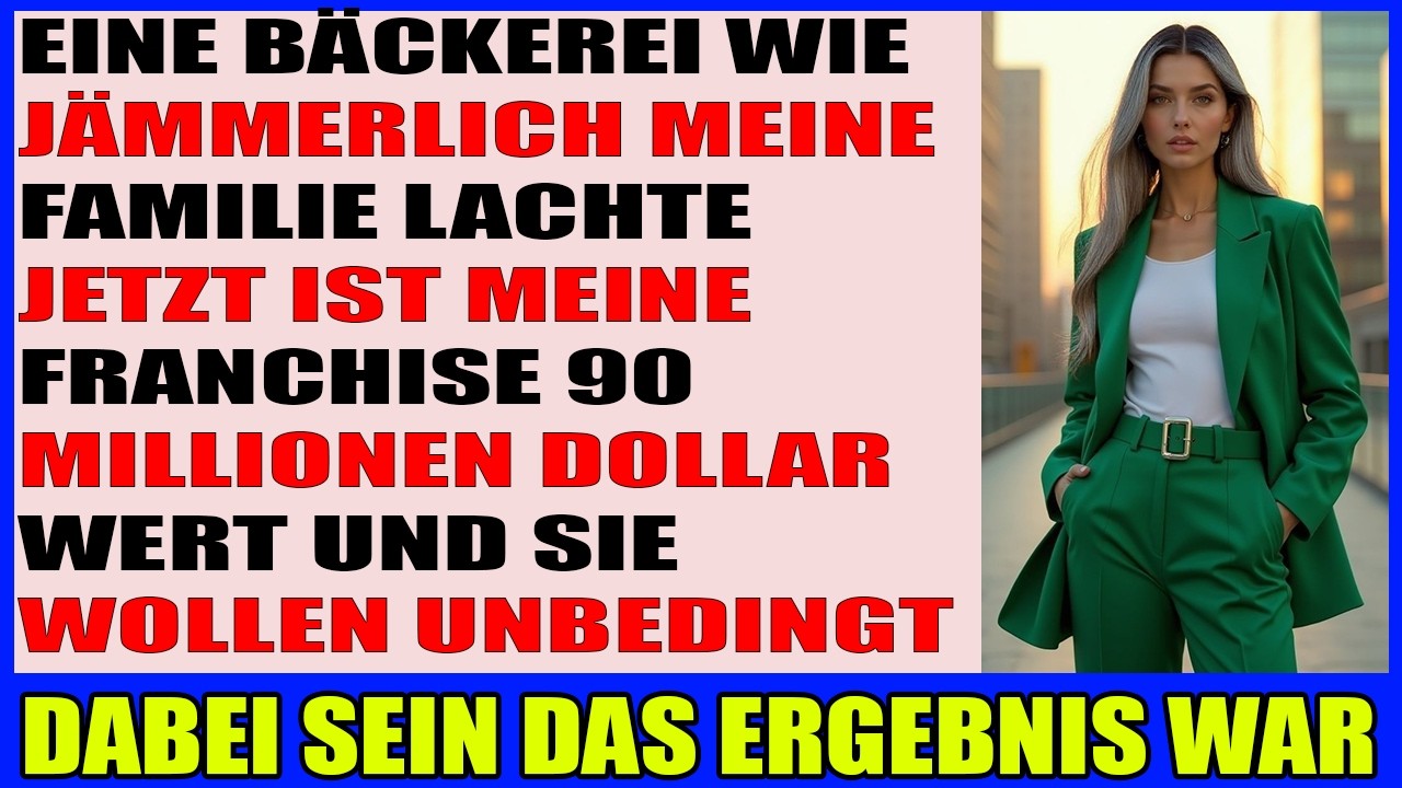 Sie verspotteten meine kleine Bäckerei  jetzt betteln sie investieren zu dürfen
