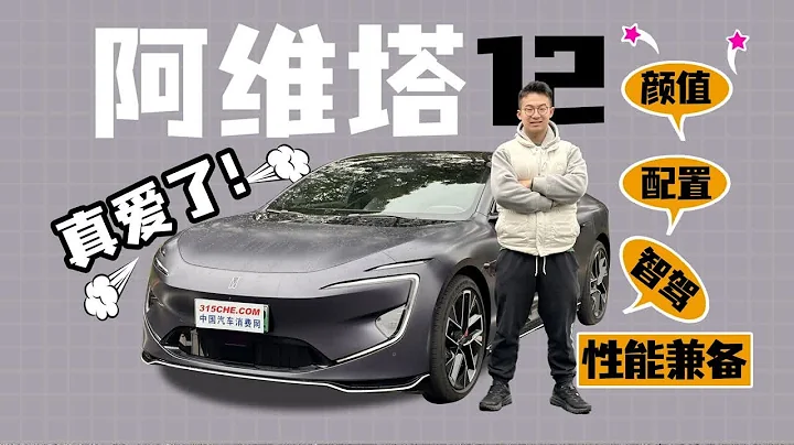 试驾阿维塔12：颜值、配置、智驾、性能兼备，真爱了！ - 天天要闻