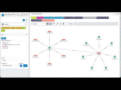 Connecting Graphileon Cloud to Neo4j Aura