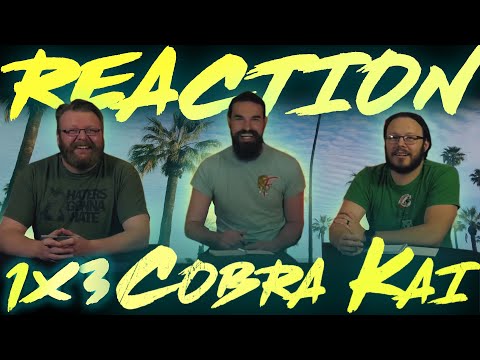 Cobra Kai 1x3 REACTION!! "Esqueleto"