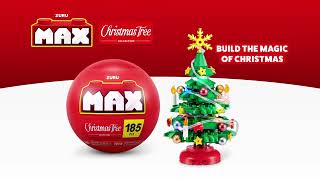 MAX Build More LED Christmas Tree Construction Mystery Capsule by ZURU (Styles Vary)
