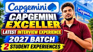Capgemini Exceller Latest Interview Experience 2027 | Capgemini Hiring 2027 | Capgemini Hiring 2026