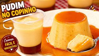 Pudim no Copinho Sem Forno e Sem Fogão: Pronto em Minutos