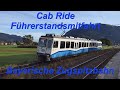 Führerstandsmitfahrt  Zugspitzbahn - Cab Ride The Bavarian Zugspitzbahn Rack Railway 2020