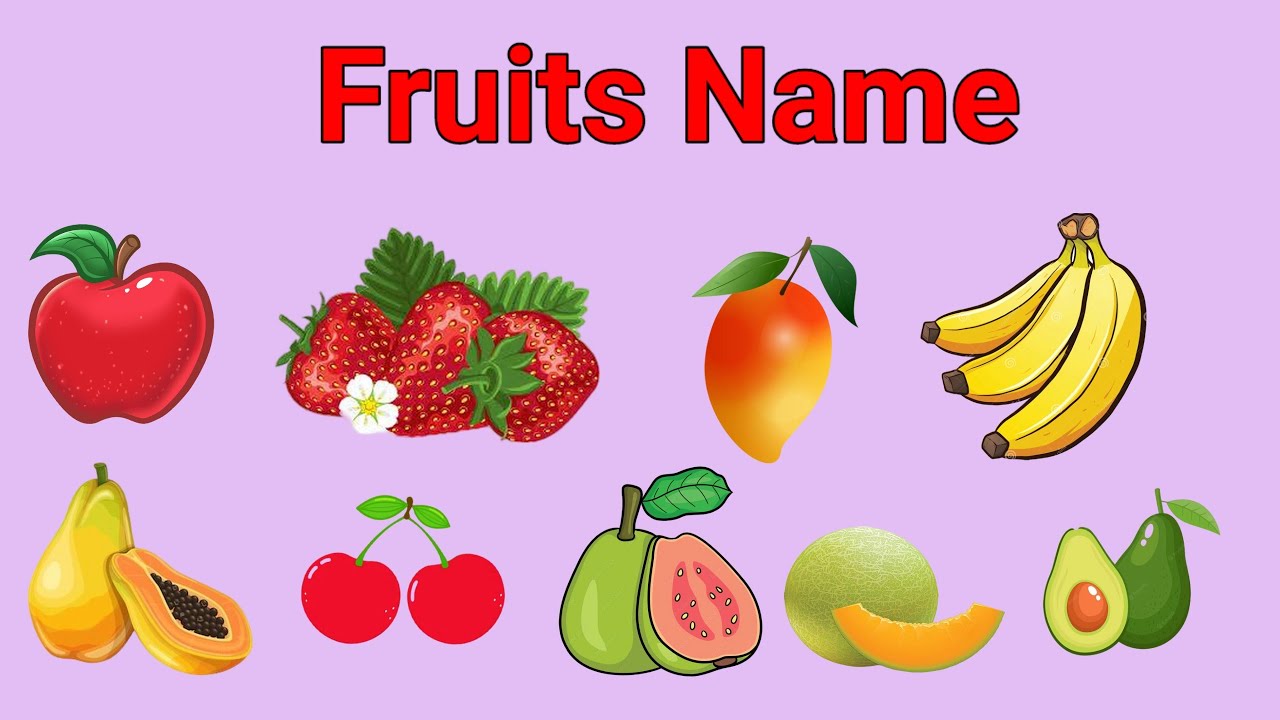 Fruits Name Learn Fruits Name In English Hindi Name Of Fruits fruits-name-learn-fruits-name-in-english-hindi-name-of-fruits