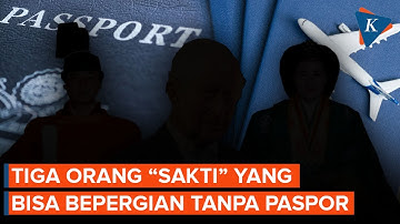 Sakti! Tiga Orang Ini Bebas Pergi ke Luar Negeri Tanpa Paspor, Siapa Saja?