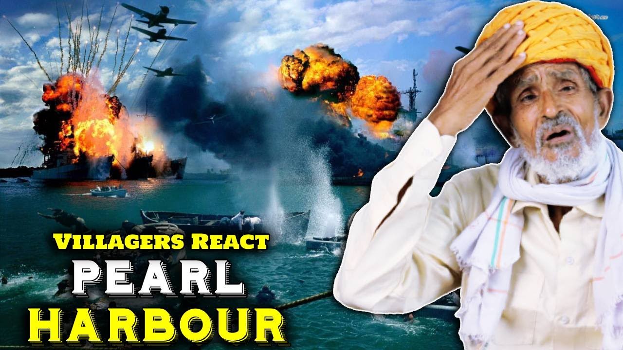 Villagers heartbroken after seeing Pearl Harbor attack ! Tribal People React To Pearl Harbor Attack