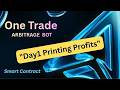 "Day 1 One-Trade Arbitrage Update — It’s Printing Profits! 🚀💸"