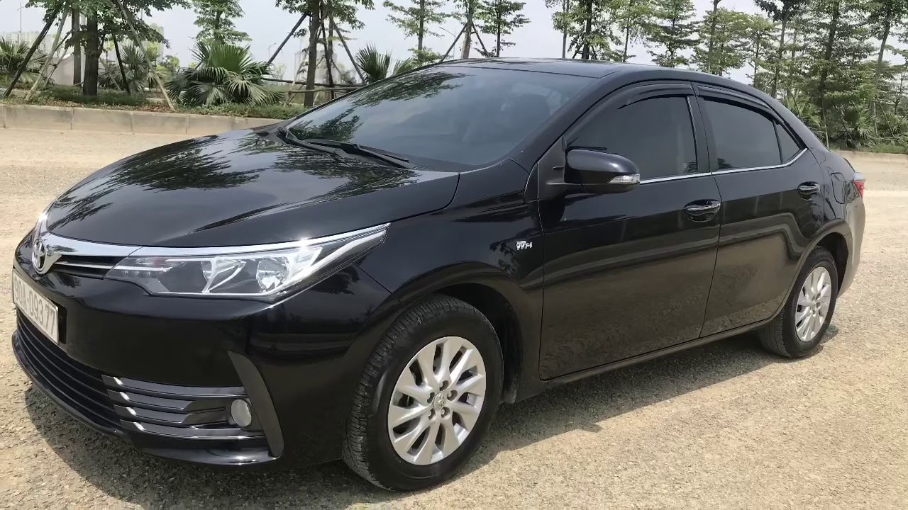 Toyota Altis 2019, 1.8, số tự động, màu đen - YouTube