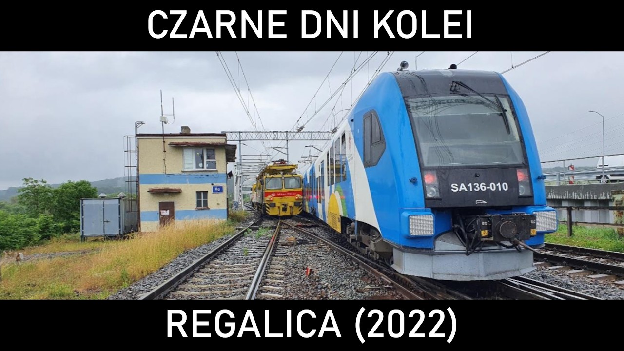 CZARNE DNI KOLEI #77 - Przebudowa. Zderzenie pociągów na podg. Regalica (Szczecin)