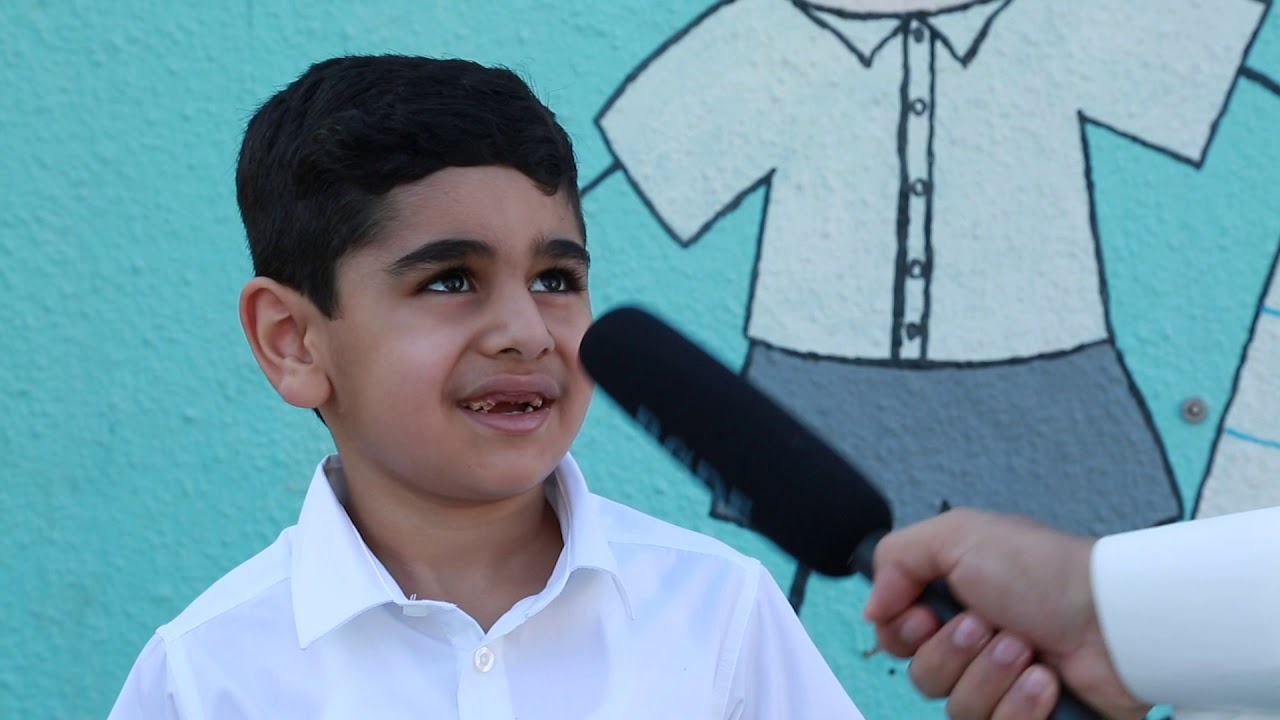 لقاء مع طلاب مدرسة اليرموك الابتدائية للبنين في يومهم الاول للعام الدراسي ٢٠١٩ - ٢٠٢٠م